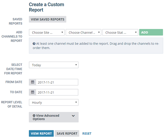 Facility performance reporting in infinitii flowworks